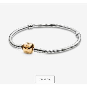 NEW - Pandora Moments Snake Chain Bracelet